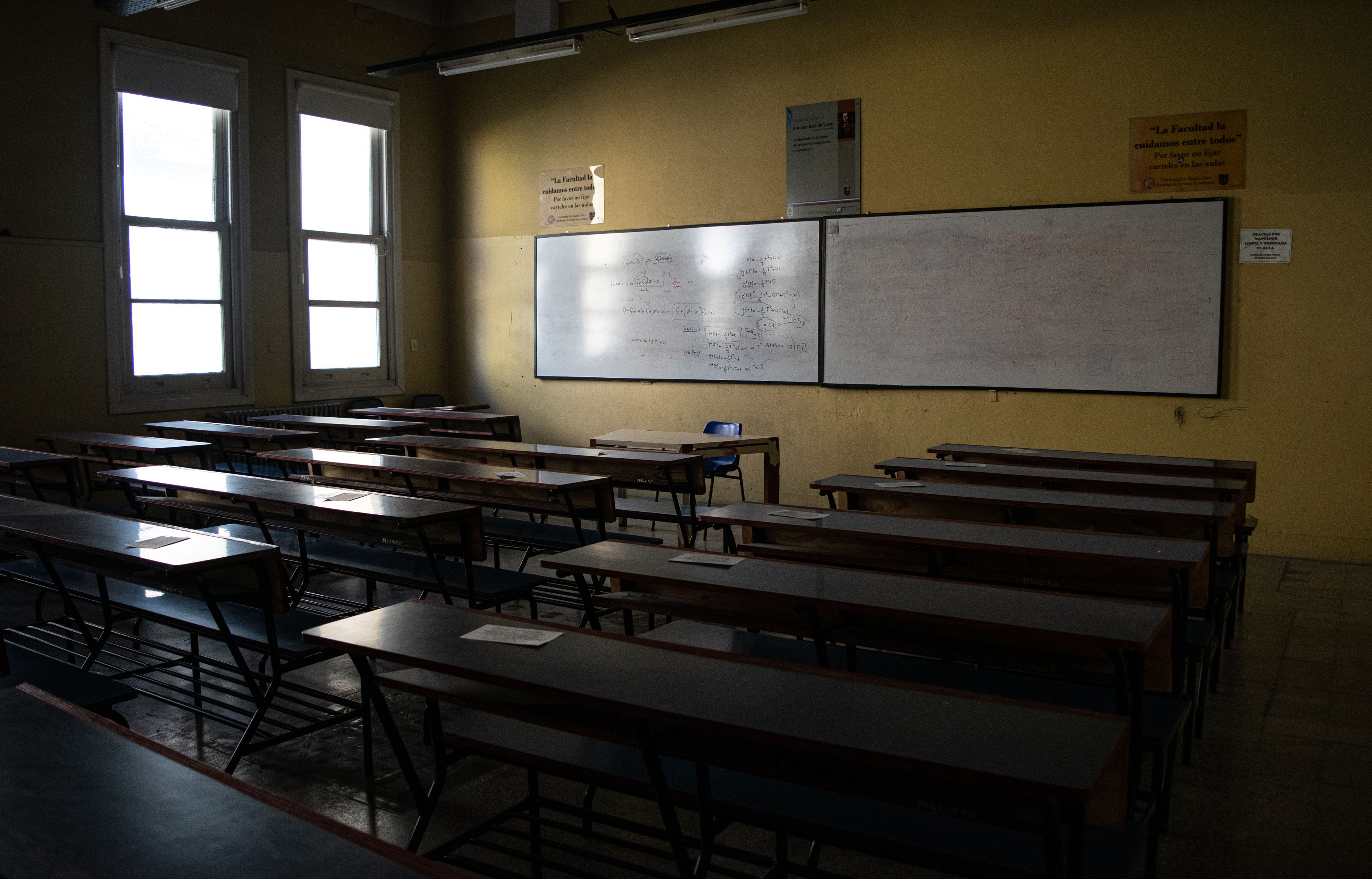 Aula vacía