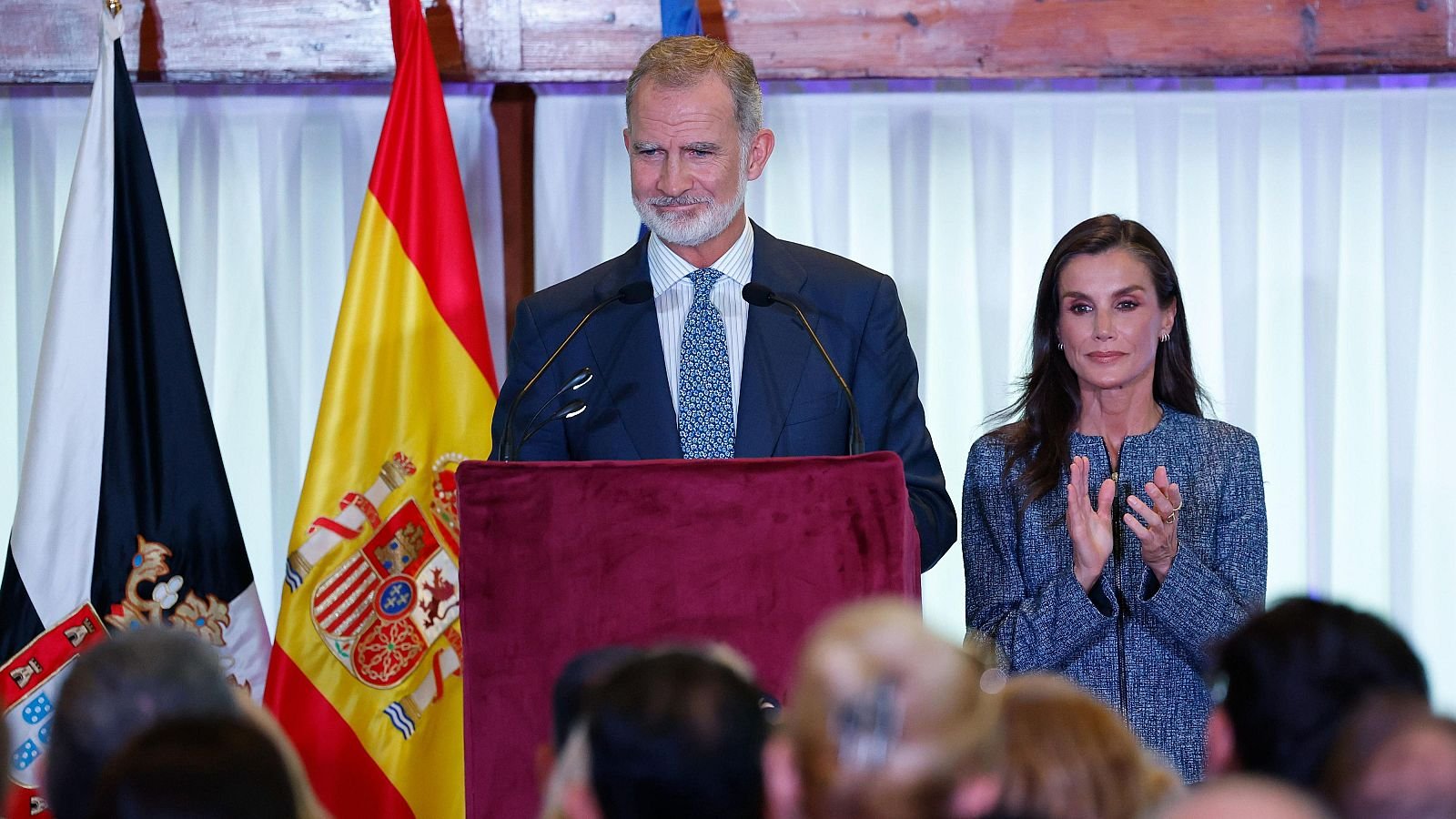 Felipe VI y la reina Letizia en Ceuta