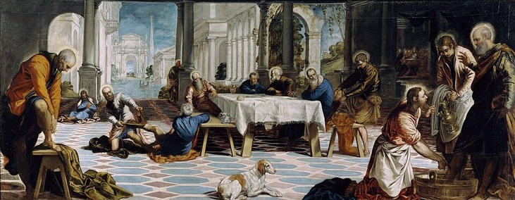 El lavatorio, Tintoretto
